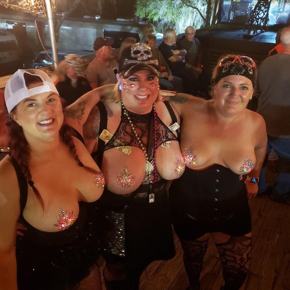 Led Light Up Pasties Round, Nipple Covers, EDC Outfit, REUSABLE RHINESTONE PASTY - Picture 7 of 17